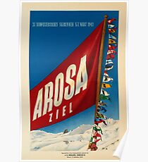 Arosa, Schweiz Poster
