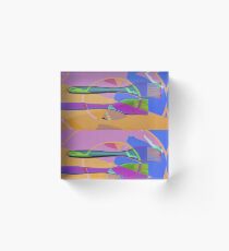The Painted Brushes Acrylic Block