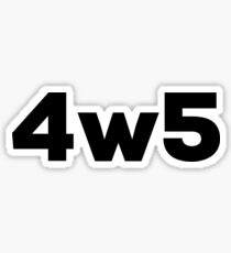 4w5 Enneagram Type Sticker