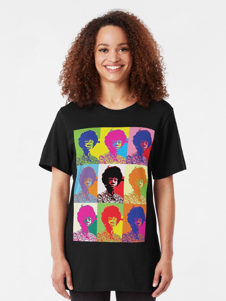 Alternate view of Shirley Chisholm Slim Fit T-Shirt