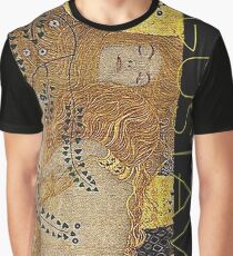 Portrait in Gold and Black ... by Gustav Klimt Graphic T-Shirt