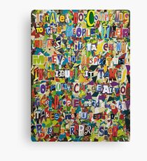 HaRveY MiLK Canvas Print