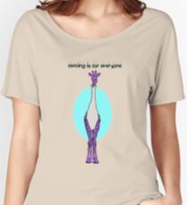 Foil Fencing Giraffe Women's Relaxed Fit T-Shirt