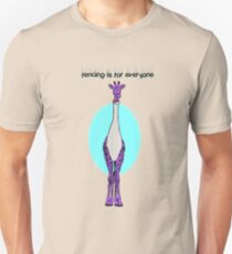 Foil Fencing Giraffe Unisex T-Shirt