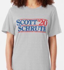 Michael Scott - Dwight Schrute 2020 Slim Fit T-Shirt