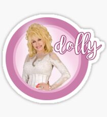 dolly parton Sticker