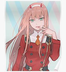 Zero Two (Darling in the franxx) Poster