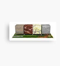 Resources Canvas Print