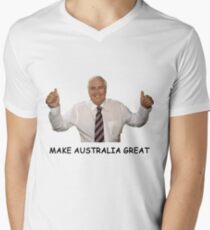 clive palmer make aus great Men's V-Neck T-Shirt
