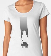 Tux Flag Dark Women's Premium T-Shirt