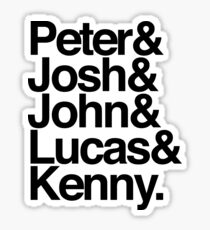 An alle Jungs, die ich schon einmal geliebt habe Sticker