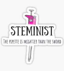 Steminist: Pipette > Sword Sticker