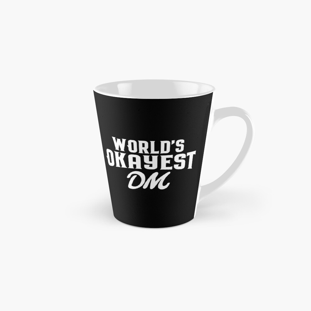 World's Okayest DM Tabletop RPG Addict Mug