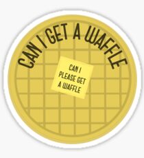 Can I Get a Waffle Vine Sticker