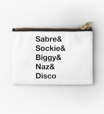 Norris Nuts Merch - Helvetica Name List Design Studio Pouch