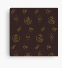 Morrowind VL Pattern Canvas Print