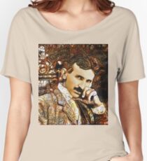 Tesla Powered Women's Relaxed Fit T-Shirt