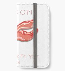 Bacon A High Five For Your Mouth iPhone Wallet/Case/Skin
