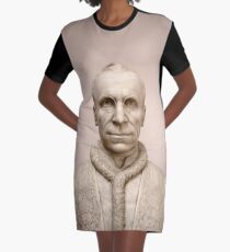 Sculpture Of Pope Pius XII, Rome Italy Graphic T-Shirt Dress
