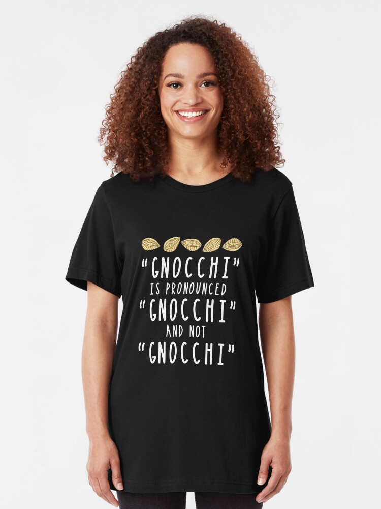 t shirt gnocchi