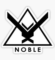 Noble Six - Halo Reach (Black) Sticker