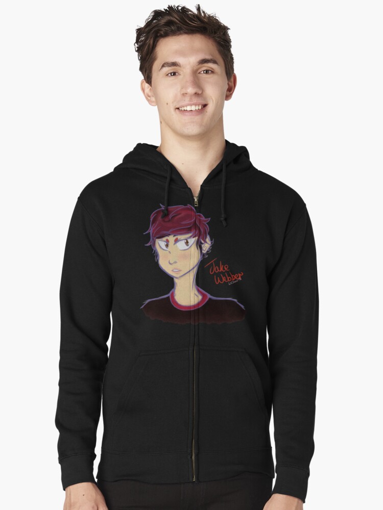 "Jake ber No Name" Zipped Hoodie by ohshoot Redbubble