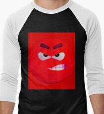 Red wütend !!! kantig Baseballshirt für Männer