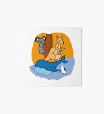 Australian Animals Art Board