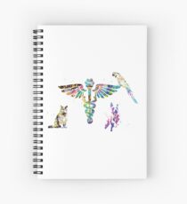 Veterinary Clinic Symbol Spiral Notebook