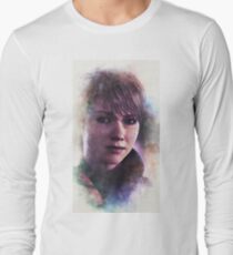 DBH Kara - White/Purple Long Sleeve T-Shirt