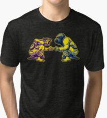 Martial Arts - Way of Life #1 - tiger vs gorilla - Jiu jitsu, bjj, judo Tri-blend T-Shirt