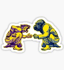 Martial Arts - Way of Life #1 - tiger vs gorilla Sticker