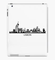 Lisbon Skyline Art iPad Case/Skin
