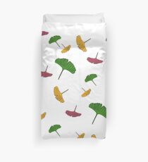Ginkgo pattern, ginkgo biloba, australian leaf, leaves, nature, gingko Duvet Cover