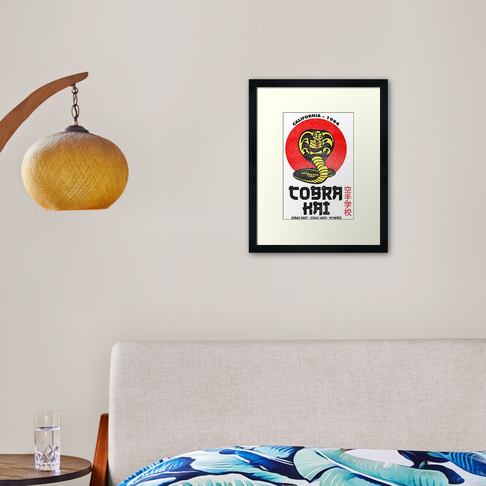 Cobra Kai Framed Art Print