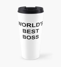 Michael Scott's World's Best Boss mug Travel Mug