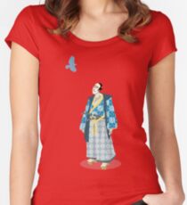 Samurai Serenity Women's Fitted Scoop T-Shirt