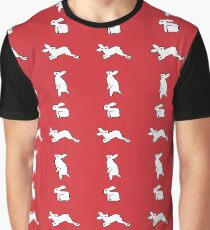Goh Peik Lin - Rabbits Graphic T-Shirt