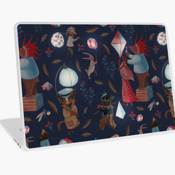 Lantern parade Laptop Skin