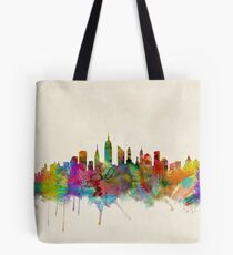 Bolsa de tela Skyline de la ciudad de Nueva York