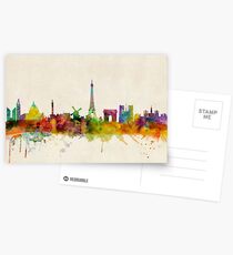 Paris Skyline Postcards