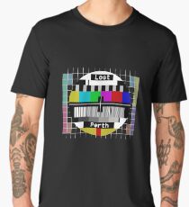 Lost Perth Test Pattern Men's Premium T-Shirt