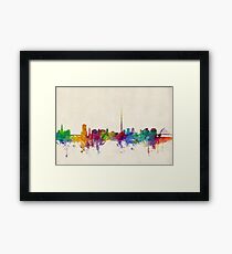Dublin Ireland Skyline Cityscape Framed Print