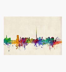 Dublin Ireland Skyline Cityscape Photographic Print