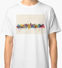Madison Wisconsin Skyline Cityscape Classic T-Shirt