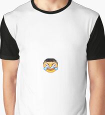 Funny Laughing Crying Face Emoji Meme Graphic T-Shirt