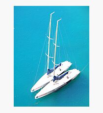 White Photographic Print