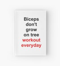 Biceps don't Hardcover Journal