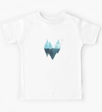 Low Poly Eisbär Kinder T-Shirt