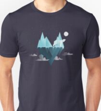 Low Poly Polar Bear Unisex T-Shirt